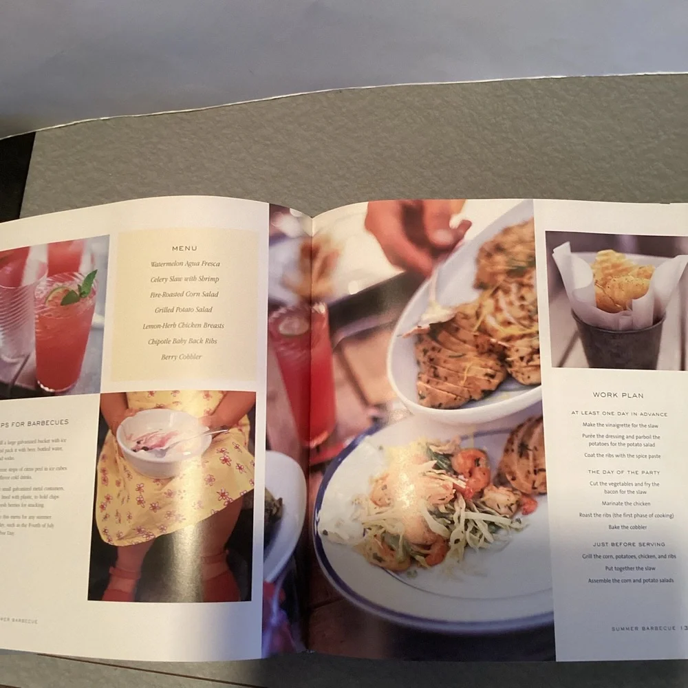 Williams Sonoma Entertaining Guide with seasonal ideas, occasion ideas & recipes